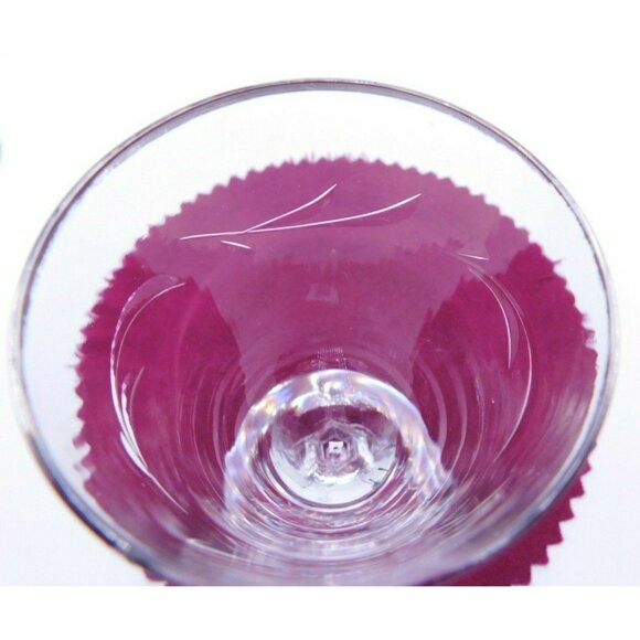 ONE - Tiffin Franciscan LYNDLEY (PLATINUM TRIM) Wine Glass 716990 - Picture 3 of 4